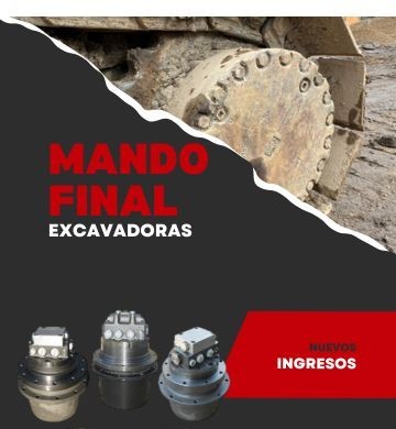 MANDO FINAL PARA EXCAVADORAS- NUEVOS INGRESOS!